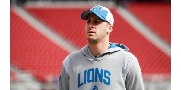 Jared Goff kiittää Detroit Lionsia hänen kykynsä tunnustamisesta